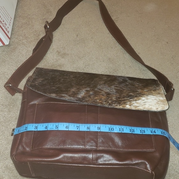 - Damare Real leather & Ponyhair Crossbody - Picture 3 of 8